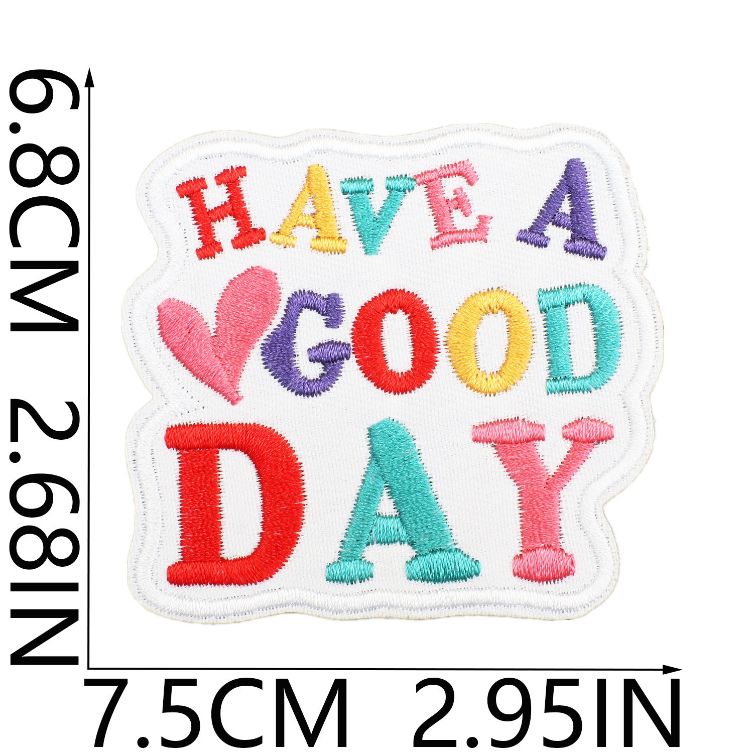 Wholesale Peace Self Love Embroidery Decorative Embroidery Patch FS